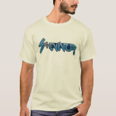 Stevivor.com標準ホワイトシャツ Tシャツ (正面)