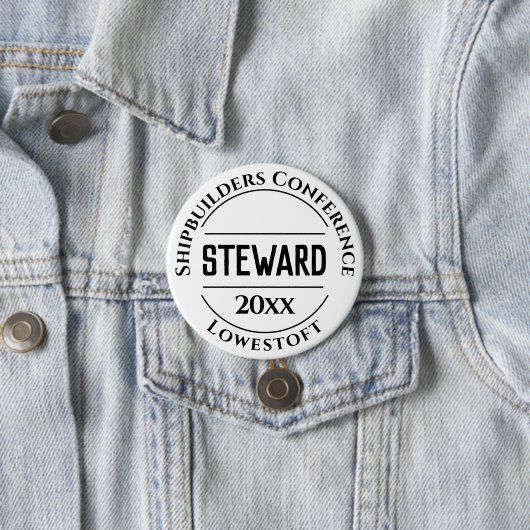 Steward Badge Button 缶バッジ (インサイチュ)