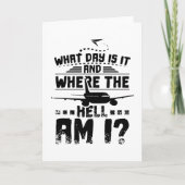 Stewardess what day is it カード (正面)