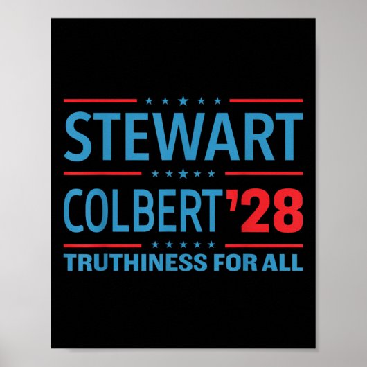 Stewart & Colbert 2028 Truthiness For All, おもし ポスター (正面)