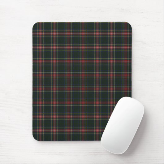 Stewart Black Modern Original Scottish Tartan マウスパッド (マウス)