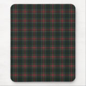 Stewart Black Modern Original Scottish Tartan マウスパッド (正面)