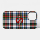 Stewart Dress Plaid カスタム iPhoneケース (裏面横)