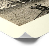 Stewart, OHパノラママップ – 1873 ポスター (角)