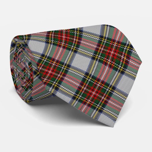 Stewart Royal Dress Tartan ネクタイ (ロール)