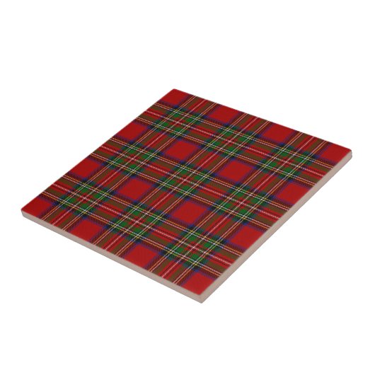 Stewart Royal Tartan タイル (側面)