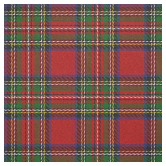 Stewart Royal Tartan ファブリック (見本)