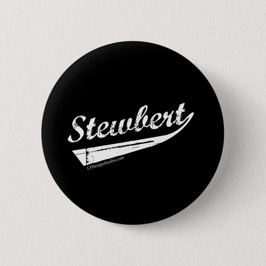 Stewbert -ボタン 缶バッジ (正面)