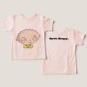 Stewie Griffin Toddler T-Shirt (デザイン正面&裏面)