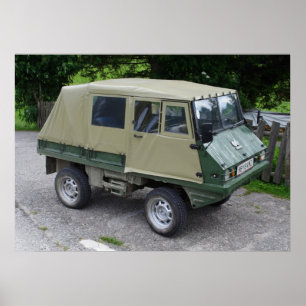 Steyr Puch Haflinger車 ポスター