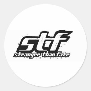 STFのステッカー ラウンドシール