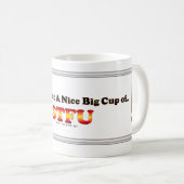 STFUのコーヒーカップ コーヒーマグカップ (正面右)
