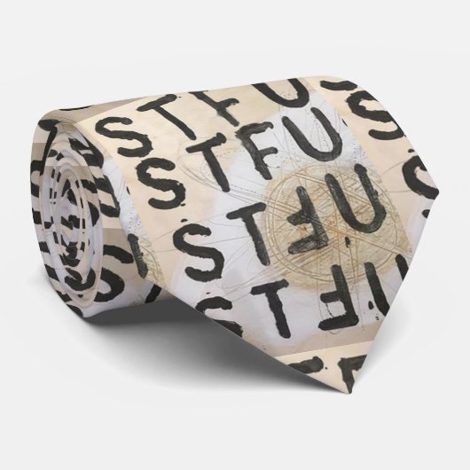 STFUのタイ ネクタイ (ロール)