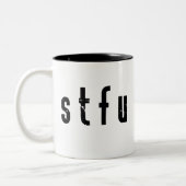 STFUマグカップ ツートーンマグカップ (左)