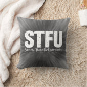 STFU:真剣に、理解感謝していのために クッション (ブランケット)