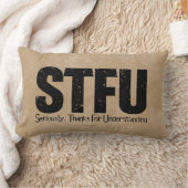 STFU:真剣に、理解感謝していのために ランバークッション (ブランケット)