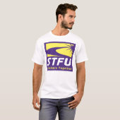 STFU (SEIUのKnockoff)のティー Tシャツ (正面フル)