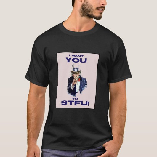 STFU! Tシャツ (正面)