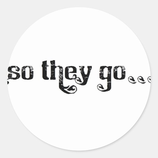 STGロ転がゴホワイト ラウンドシール (正面)