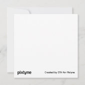 STH Pixlyneによるバレンタインデーカード カード (裏面)