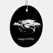 STI Imprezaの圧延の打撃 セラミックオーナメント (右)