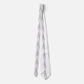 STICK CLIPPING A QUICKDRAW CLIMBING DESIGN ネクタイ (裏面)