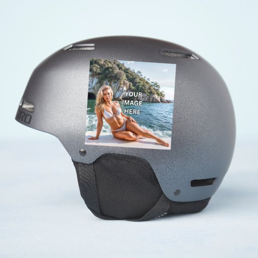 STICK! ✨ Custom Vinyl Sticker Gloss シール (ヘルメット側面)