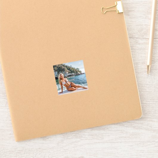 STICK! ✨ Custom Vinyl Sticker Gloss シール (ノートブック)