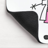 Stick Figureメスの博士 マウスパッド (コーナー)