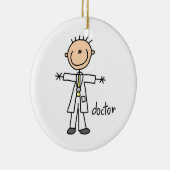 Stick Figure博士 セラミックオーナメント (右)