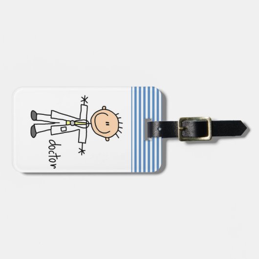 Stick Figure博士 ラゲッジタグ (正面横)