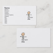 Stick Figure博士 名刺 (正面/裏面)