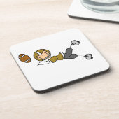 stick+figure+football+player コースター (左側)