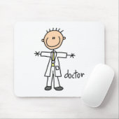 Stick Figure Mousepad博士 マウスパッド (マウス)