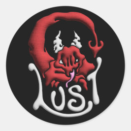 Stick it to your Sin Lust Devil ラウンドシール