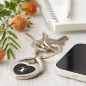 Stick or Treat Nurse Funny Halloween Costume Essen キーホルダー (側面)