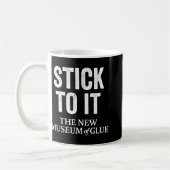 Stick To It The New Museum Of Glue Premium Tri-ble コーヒーマグカップ (左)