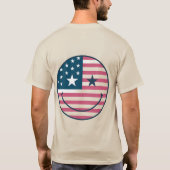 Stick to your Gns Print Unisex Teeshirt Tシャツ (裏面)