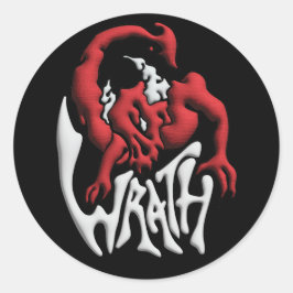 Stick to your Sin Wrath ラウンドシール
