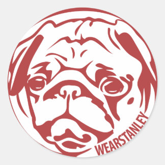 stick with stanley – 赤 ラウンドシール