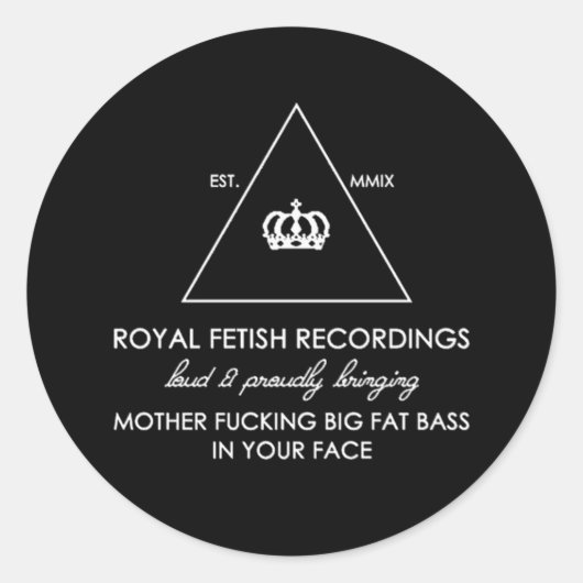 Sticka ラウンドシール (正面)