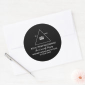 Sticka ラウンドシール (封筒)