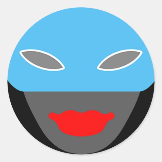 StickableのバイキングClupkitzによってK'Laard ラウンドシール (正面)