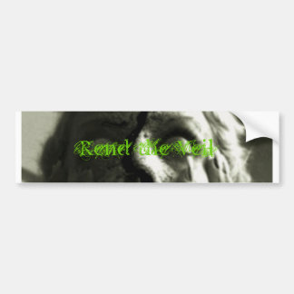 Sticker3 Grnは]、ベールを引き裂きます バンパーステッカー