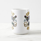 Sticker コーヒーマグカップ (中央)