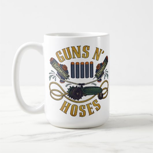 Sticker コーヒーマグカップ (左)