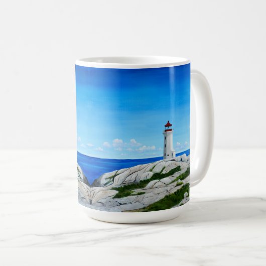 Sticker コーヒーマグカップ (正面右)