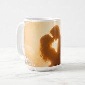 Sticker コーヒーマグカップ (正面左)