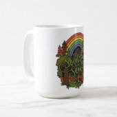 Sticker コーヒーマグカップ (正面左)