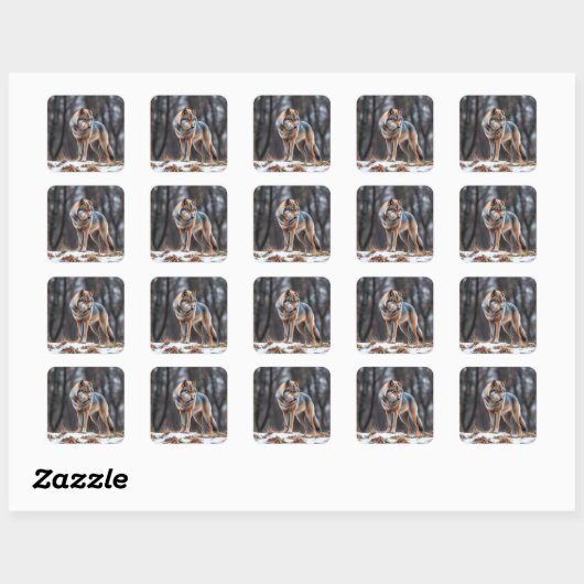 Sticker  スクエアシール (シート)